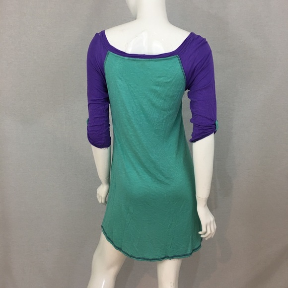 Size Medium Anthro Porridge Color Block Tunic Top - Picture 6 of 8